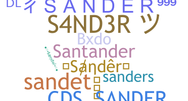 Nama panggilan - Sander