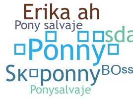 Nama panggilan - Ponny
