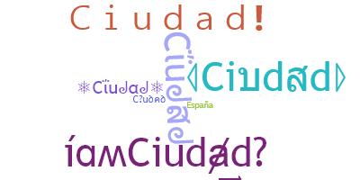Nama panggilan - Ciudad