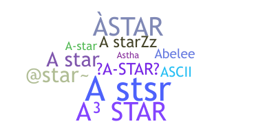 Nama panggilan - Astar