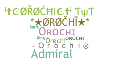Nama panggilan - orochi