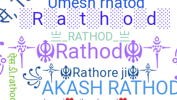 Nama panggilan - Rathod