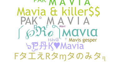 Nama panggilan - Mavia