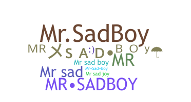 Nama panggilan - MrSadBoy