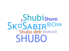 Nama panggilan - Shubo
