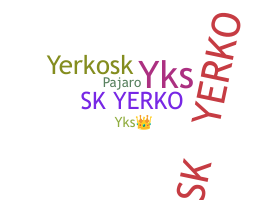 Nama panggilan - YerKo