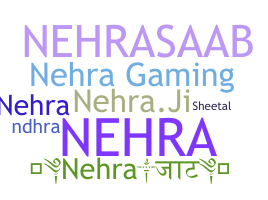 Nama panggilan - Nehra