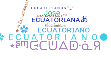 Nama panggilan - ecuatoriano