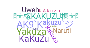 Nama panggilan - Kakuzu