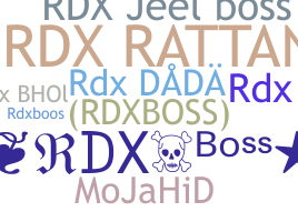 Nama panggilan - Rdxboss