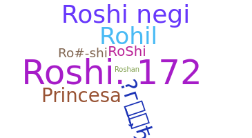 Nama panggilan - Roshi