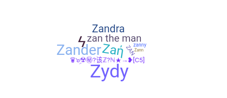 Nama panggilan - Zan