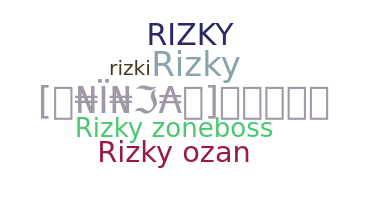 Nama panggilan - Rizkyzone