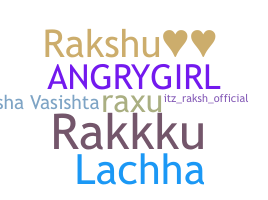 Nama panggilan - Raksha