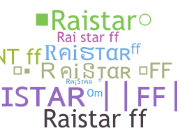 Nama panggilan - RaistarFF
