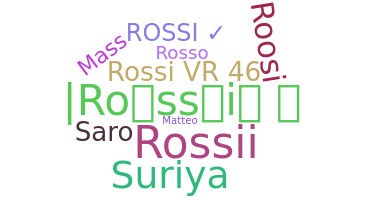 Nama panggilan - Rossi
