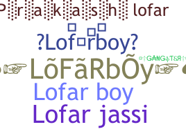 Nama panggilan - Lofarboy