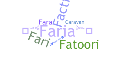 Nama panggilan - Faria