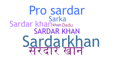 Nama panggilan - SardarKhan