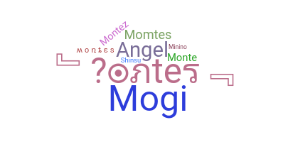 Nama panggilan - Montes