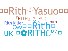 Nama panggilan - Rith