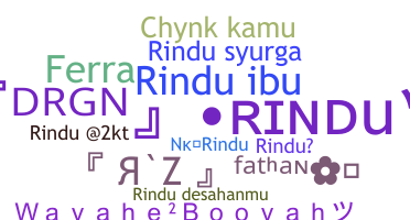 Nama panggilan - Rindu