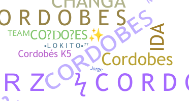 Nama panggilan - CORDOBES