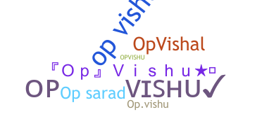 Nama panggilan - Opvishu