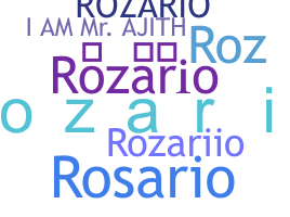 Nama panggilan - Rozario