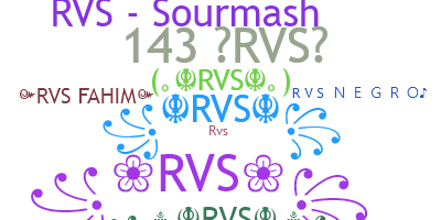 Nama panggilan - RVS