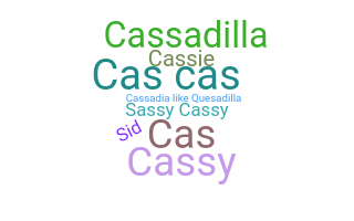 Nama panggilan - Cassidy