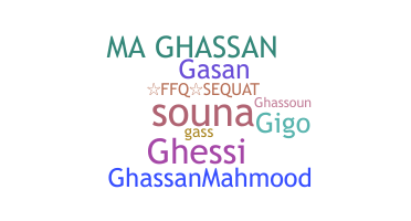 Nama panggilan - Ghassan