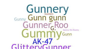 Nama panggilan - Gunner