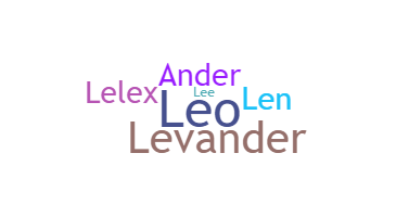 Nama panggilan - Leander