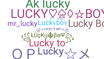 Nama panggilan - Luckyboy