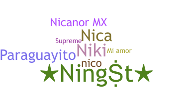 Nama panggilan - Nicanor