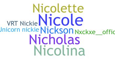 Nama panggilan - Nickie