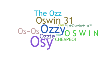 Nama panggilan - Oswin