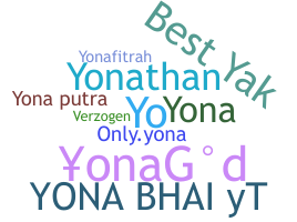 Nama panggilan - Yona