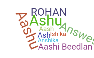 Nama panggilan - Aashi