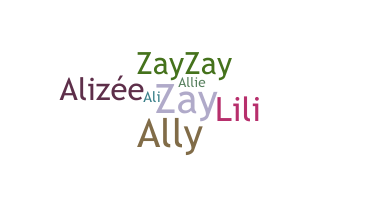 Nama panggilan - Alize
