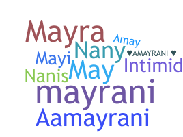 Nama panggilan - Amayrani