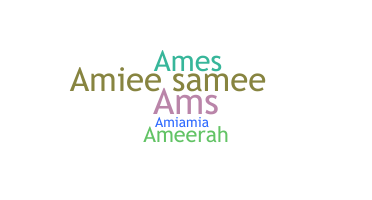 Nama panggilan - Amiee