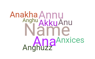 Nama panggilan - Anagha