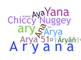 Nama panggilan - Aryana
