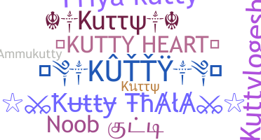 Nama panggilan - Kutty