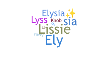 Nama panggilan - Elysia