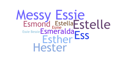 Nama panggilan - Essie
