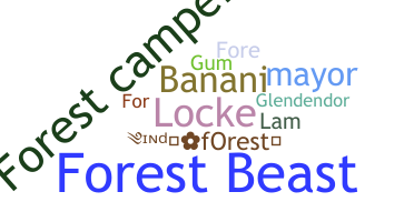Nama panggilan - Forest