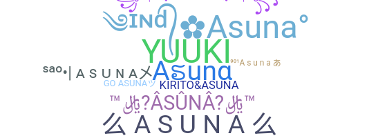 Nama panggilan - Asuna